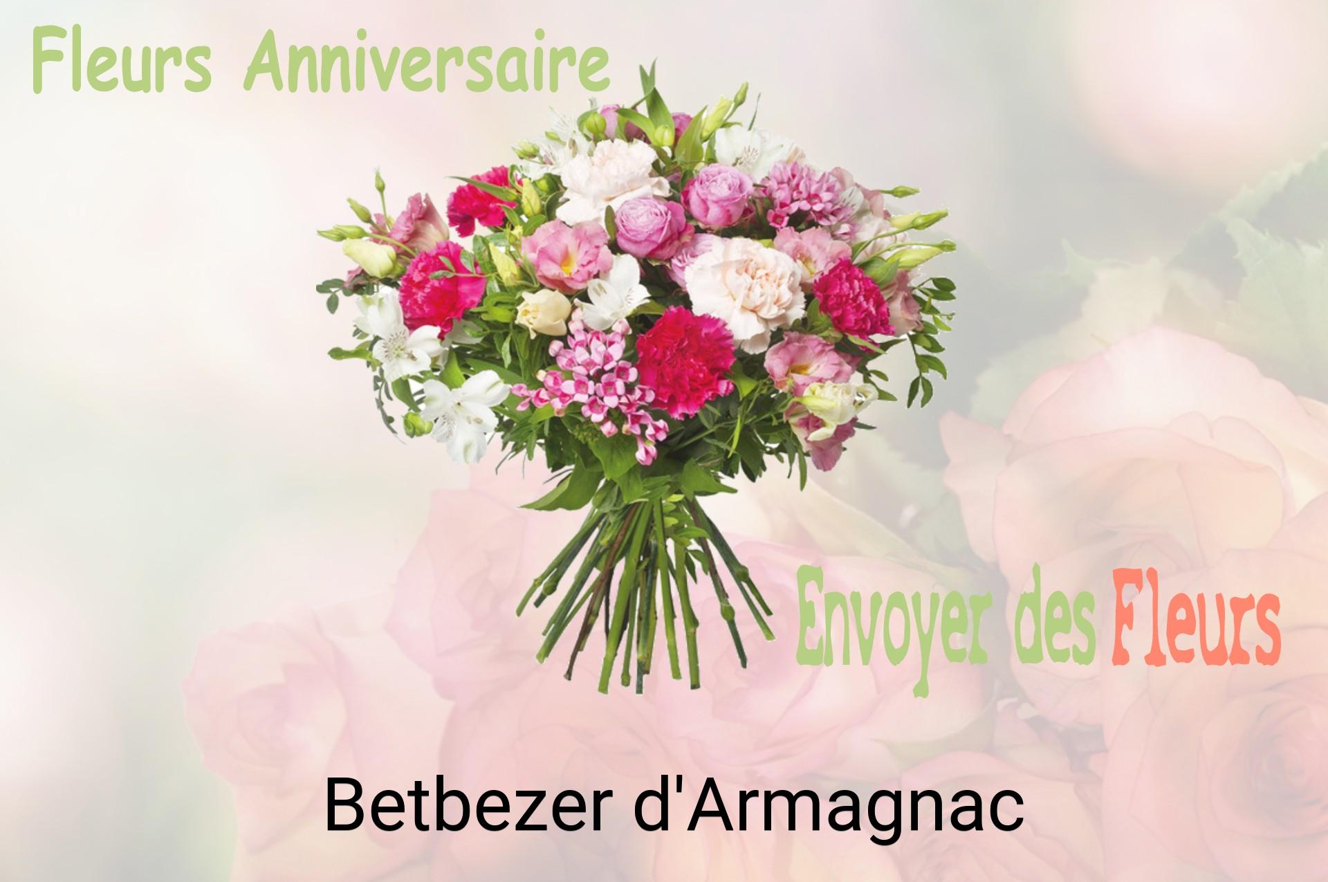 Bouquet de fleurs d’anniversaire livré à Betbezer-d'Armagnac