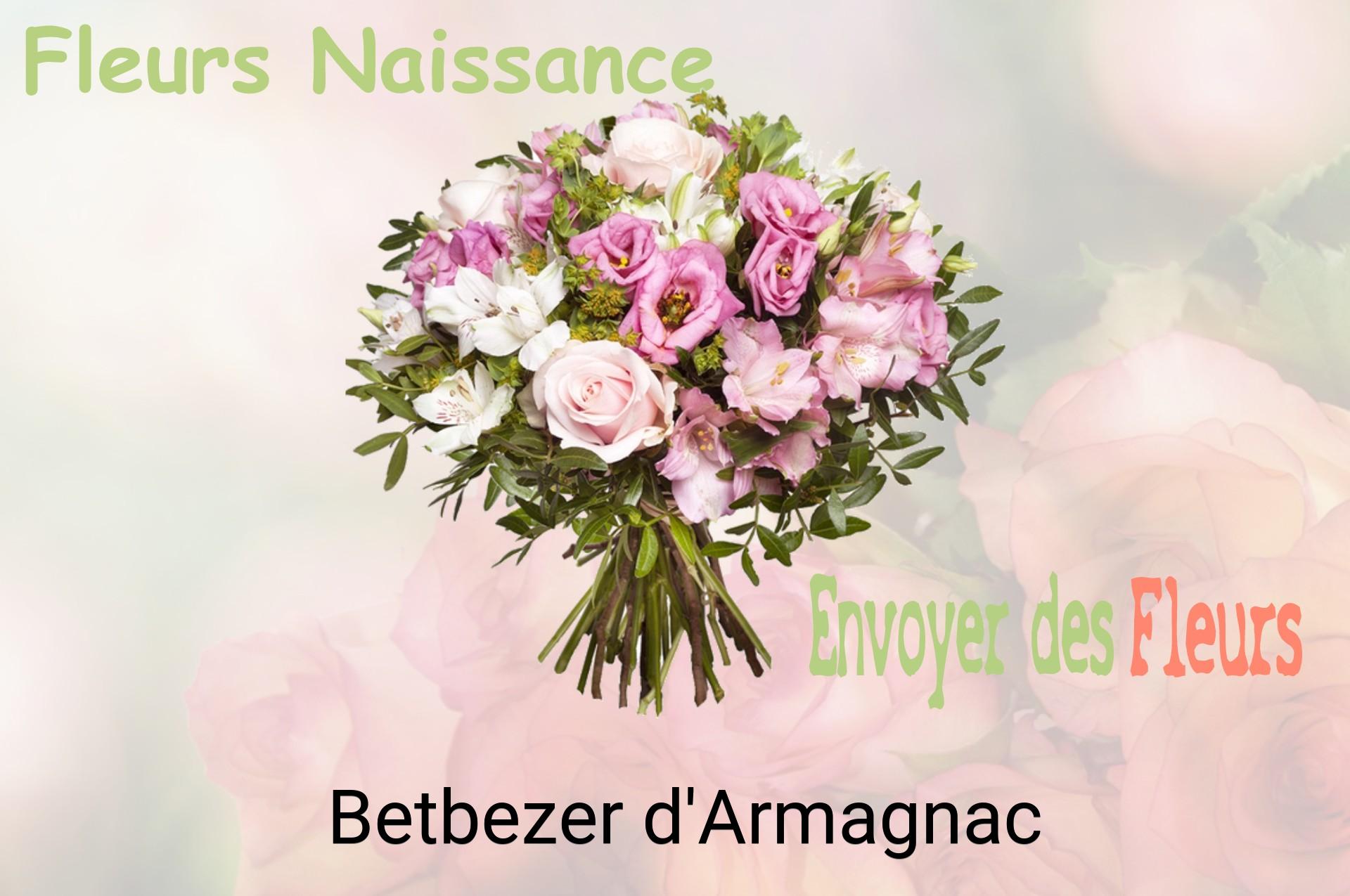 Bouquet de fleurs de naissance livré à Betbezer-d'Armagnac